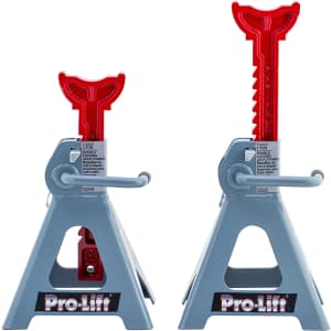 Pro-Lift 3-Ton Double Pin Jack Stand for $27