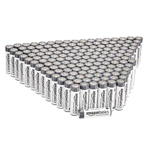 Amazon Basics 300 Pack AA Industrial Alkaline Batteries, 5-Year Shelf Life, Easy to Open Value Pack for $65 Amazon Basics 300 Pack AA Industrial Alkaline Batteries, 5-Year Shelf Life, Easy to Open Value Pack for $65