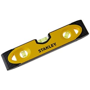 Stanley 0-43-511 Spirit level"Torpedo" of plastic/aluminum, Black for $13
