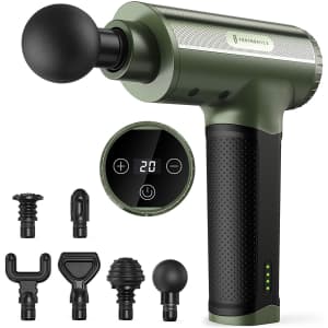 TaoTronics Portable Deep Tissue Percussion Massage Gun for $32 TaoTronics Portable Deep Tissue Percussion Massage Gun for $32
