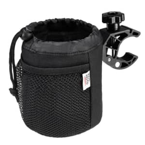 Kemimoto Adjustable Oxford Fabric Cup Holder for $17 Kemimoto Adjustable Oxford Fabric Cup Holder for $17