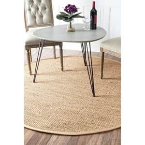 nuLOOM Elijah Seagrass Natural Area Rug, 6' Round, Beige for $257 nuLOOM Elijah Seagrass Natural Area Rug, 6' Round, Beige for $257
