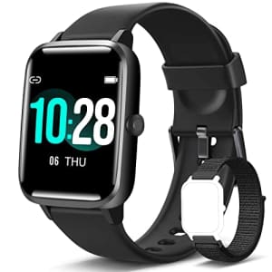 Blackview Smart Watch for Android Phones and iOS Phones, All-Day Activity Tracker with Heart Rate for $30