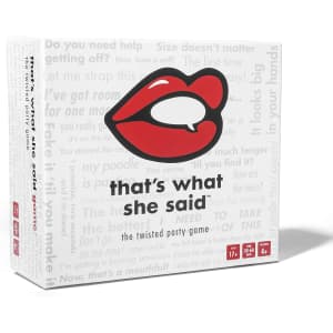 That's What She Said Party Game for $25
