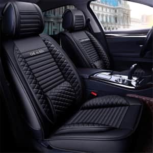 West Leathers Full Set Seat Covers for 5-Seat Vehicles for $80 West Leathers Full Set Seat Covers for 5-Seat Vehicles for $80