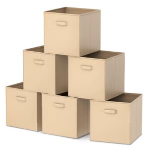 Latitude Run Fabric Cube Set for $18 Latitude Run Fabric Cube Set for $18
