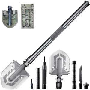 Mempa Multi-Purpose Folding Shovel Ultimate Survival Tool for $23 Mempa Multi-Purpose Folding Shovel Ultimate Survival Tool for $23