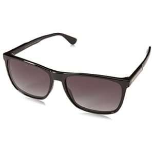 Tommy Hilfiger Men's TH1547/S Rectangular Sunglasses, Black, 57 mm for $45