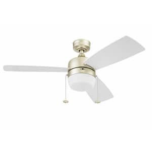 Honeywell Ceiling Fans 51625-01 Barcaderro Ceiling Fan, 44, Champagne for $96