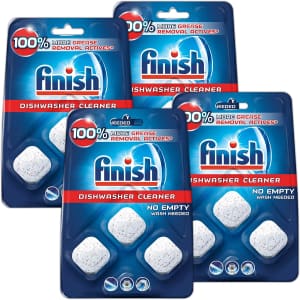 Finish in-Wash Dishwasher Cleaner 12-Pack for $14 via Sub & Save Finish in-Wash Dishwasher Cleaner 12-Pack for $14 via Sub & Save