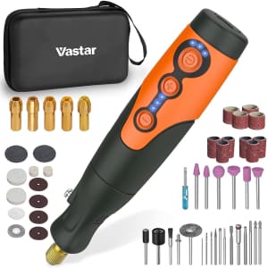 Vastar 3.7V Cordless Rotary Tool Kit for $26