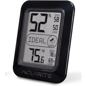 AcuRite Digital Hygrometer & Thermometer for $8