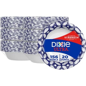 Dixie Ultra 156-Count Paper Bowls for $11 via Sub & Save Dixie Ultra 156-Count Paper Bowls for $11 via Sub & Save