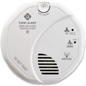 First Alert Z-Wave Smoke Detector & Carbon Monoxide Alarm for $38