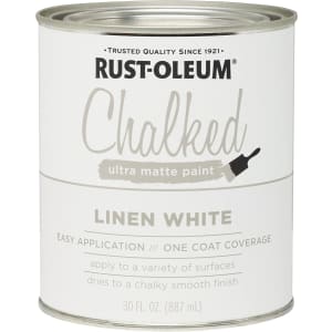 Rust-Oleum Ultra Matte Interior Chalked 30-oz. Paint Can for $11 Rust-Oleum Ultra Matte Interior Chalked 30-oz. Paint Can for $11