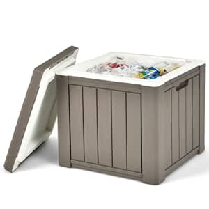 Giantex 10 Gallon 4-in-1 Cooler, Portable Ice Chest with Built-in Handle, Multifunctional Ice for $70