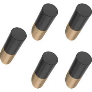 Franklin Brass Modern Slant Hook 5-Pack for $18 Franklin Brass Modern Slant Hook 5-Pack for $18