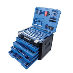Kobalt 250-Piece Polished Chrome Mechanics Tool Set for $149 Kobalt 250-Piece Polished Chrome Mechanics Tool Set for $149