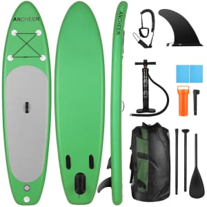 Ancheer Inflatable Stand Up Paddle Board for $165 Ancheer Inflatable Stand Up Paddle Board for $165