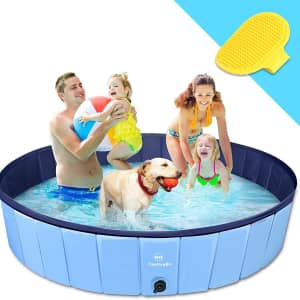TantivyBo XL 63" Foldable Dog/Kiddie Pool for $32 TantivyBo XL 63" Foldable Dog/Kiddie Pool for $32