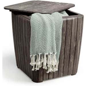 Keter Luzon Outdoor Storage Table for $59