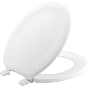 Kohler Stonewood Molded-Wood Round-Front Toilet Seat for $23 Kohler Stonewood Molded-Wood Round-Front Toilet Seat for $23