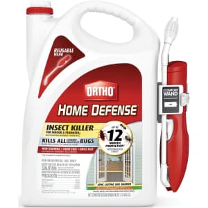Ortho Home Defense Insect Killer 1.33-Gallon Bottle w/ Comfort Wand for $28 Ortho Home Defense Insect Killer 1.33-Gallon Bottle w/ Comfort Wand for $28