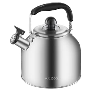Maxcook Stainless Steel Whistling Tea Kettle for $22 Maxcook Stainless Steel Whistling Tea Kettle for $22