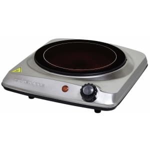 Ovente 1,000W 7" Infrared Countertop Burner for $27 Ovente 1,000W 7" Infrared Countertop Burner for $27