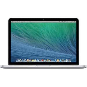 Apple Macbook Pro FE865LLA 13-Inch Laptop Retina Display(2.4GHz dual-core Intel i5 ,8GB RAM, 256GB for $396