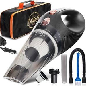 ThisWorx Portable Car Wet / Dry Vacuum Cleaner for $15