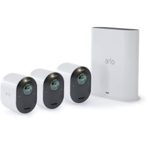 Arlo 4K Wire-Free 3-Camera Security System for $480
