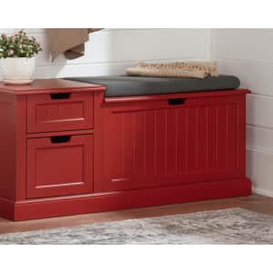 Home Decorators Collection Flip-Top Entryway Bench w/ Concealed Storage for $249 Home Decorators Collection Flip-Top Entryway Bench w/ Concealed Storage for $249