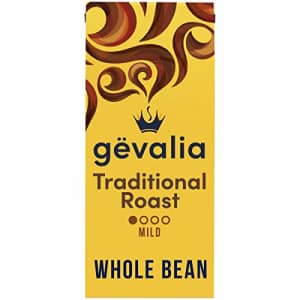 Gevalia Traditional Roast Whole Bean Coffee (12 oz Bag) for $9