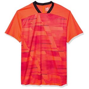 PUMA Men's FtblNXT Graphic Shirt, Nrgy Red/Black, S for $41 PUMA Men's FtblNXT Graphic Shirt, Nrgy Red/Black, S for $41