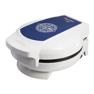 Proctor Silex Belgian Waffle Maker with Non-Stick Grids, Indicator Lights, Compact Design, White for $45