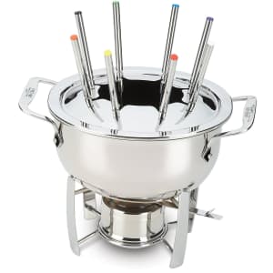 All-Clad 3-Qt. Stainless Fondue Pot w/ Aluminum Insert for $90 All-Clad 3-Qt. Stainless Fondue Pot w/ Aluminum Insert for $90