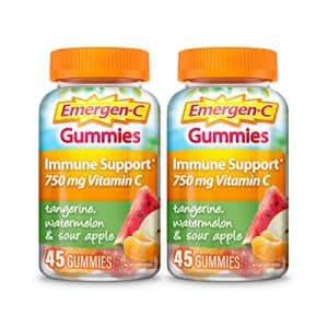 Emergen-C Vitamin C Gummies, Dietary Supplement for Immune Support, Tangerine, Watermelon and Sour for $15