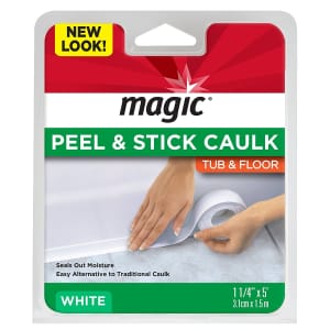 Magic 5-Foot Tub / Floor Peel and Stick Caulk for $3
