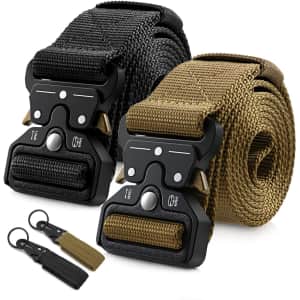 Barbarians Tactical Belt 2-Pack for $17 Barbarians Tactical Belt 2-Pack for $17