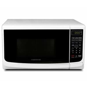 Farberware Classic FMO07ABTWHA 0.7 Cu. Ft 700-Watt Microwave Oven with LED Lighting, White for $76