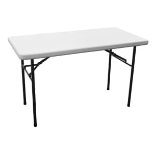 Living Accents 48" Rectangular Folding Table for $40