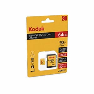 Kodak 32GB Class 10 UHS-I U1 microSDHC Card with Adapter for $10 Kodak 32GB Class 10 UHS-I U1 microSDHC Card with Adapter for $10