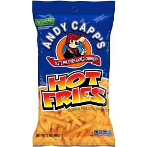 Andy Capp's 3-oz. Hot Fries 12-Pack for $7.63 via Sub & Save Andy Capp's 3-oz. Hot Fries 12-Pack for $7.63 via Sub & Save