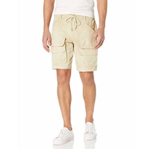 HUDSON Jeans Men's Cargo Shorts, Sand Dunes, 28 for $23
