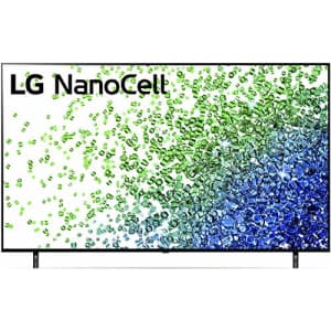 LG 75NANO80UPA Alexa Built-in NanoCell 80 Series 75" 4K Smart UHD NanoCell TV (2021) for $1,197 LG 75NANO80UPA Alexa Built-in NanoCell 80 Series 75" 4K Smart UHD NanoCell TV (2021) for $1,197