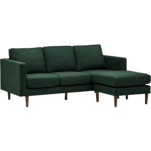 Rivet Revolve Modern Upholstered Sofa w/ Reversible Sectional Chaise for $1,099