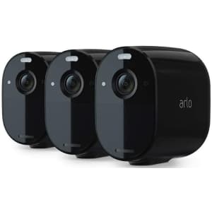 Arlo Essential Spotlight Camera 3-Pack for $316 Arlo Essential Spotlight Camera 3-Pack for $316