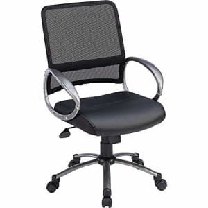 Lorell Mesh Task Chair, 25" x 25" x 42", Black for $148