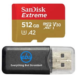 SanDisk Extreme V30 A2 512GB MicroSD Memory Card for DJI Mini 2 Mavic Drone Class 10 4K SDXC Bundle for $81 SanDisk Extreme V30 A2 512GB MicroSD Memory Card for DJI Mini 2 Mavic Drone Class 10 4K SDXC Bundle for $81